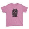 owl on athletic Youth Tee