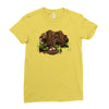 bigfoot of endor Ladies Fitted T-Shirt