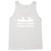 paddle faster i hear banjos hick redneck deliverance creek canoe Tank Top