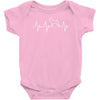 boxer heartbeat Baby Bodysuit