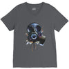 gas mask V-Neck Tee