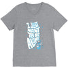 lonely astronaut V-Neck Tee
