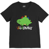 legosaurus V-Neck Tee