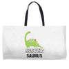Sister Saurus Weekender Totes