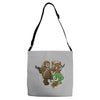 power critters Adjustable Strap Totes