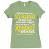 Ewing Sarcoma Awareness Ladies Fitted T-Shirt