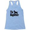 the dogfather labrador retriever Racerback Tank