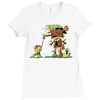 me and mr Ladies Fitted T-Shirt