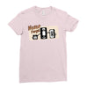 Never Forget Ladies Fitted T-Shirt