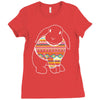 bunny rabbit in Ladies Fitted T-Shirt