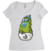 baby pickle Women's Triblend Scoop T-shirt