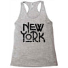 new york 2 Racerback Tank