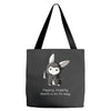 grim bunny Tote Bags