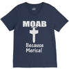 moab military mother of all bombs V-Neck Tee
