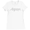 anthrax Ladies Fitted T-Shirt