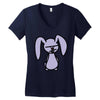 rabbit Women's V-Neck T-Shirt