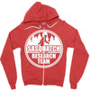 sasquatch research team Zipper Hoodie