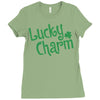 lucky charm Ladies Fitted T-Shirt