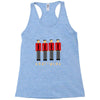 pixelated kraftwerk turquoise kids Racerback Tank