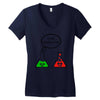 you're overreacting Women's V-Neck T-Shirt