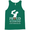proud Autism dad Tank Top