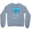 blur milk coffee and tv rock music band Crewneck Sweatshirt