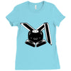 Killerbunny2007 Bunny Smile Ladies Fitted T-Shirt