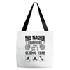 This Teacher Survived The 2016 2017 School Year Tote Bags