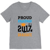 Class of 2017 Proud Pawpaw Graduation V-Neck Tee