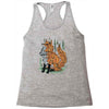 polygon fox graphic Racerback Tank