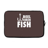 reel legend funn Laptop sleeve