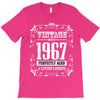 vintage made in 1967 perfectly aged a living legend T-Shirt