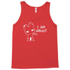 i am groot' guardians of the galaxy movie funny baby groot Tank Top