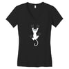 Cat Women's V-Neck T-Shirt