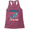 american football Racerback Tank