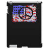 american flag peace iPad 3 and 4 Case