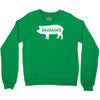 pig sausages funny Crewneck Sweatshirt