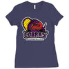 purple champs Ladies Fitted T-Shirt