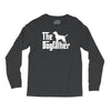 the dogfather labrador retriever white Long Sleeve Shirts