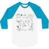 rayguns 3/4 Sleeve Shirt
