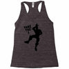 fortnite take the L black logo Racerback Tank