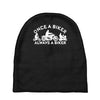 once a biker always a biker motorcycle Baby Beanies