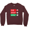 bat safety Crewneck Sweatshirt