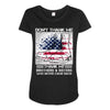 Veteran Don't Thank Me Thank My Brothers &amp; Sister Maternity Scoop Neck T-shirt