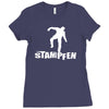 schranz dj , hacke, musik Ladies Fitted T-Shirt