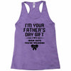 I'm Your Father's Day Gift Mom Says You're Welcome Girl Racerback Tank
