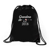 Grandma est.2018 Drawstring Bags