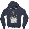 pocket koala bears Zipper Hoodie