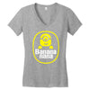 banana minion Women's V-Neck T-Shirt