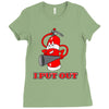 i put out 3 funny t shirt Ladies Fitted T-Shirt